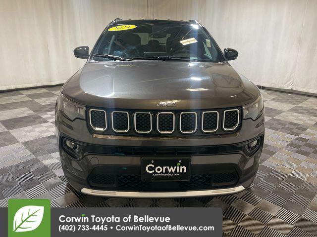 used 2024 Jeep Compass car, priced at $24,000