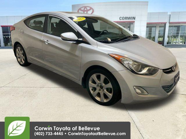 used 2013 Hyundai Elantra car, priced at $5,000