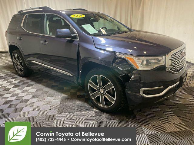 used 2019 GMC Acadia car, priced at $25,000