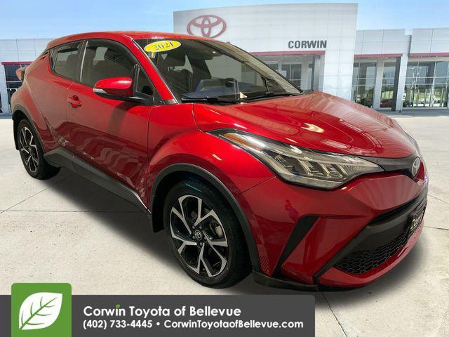 used 2021 Toyota C-HR car, priced at $23,000