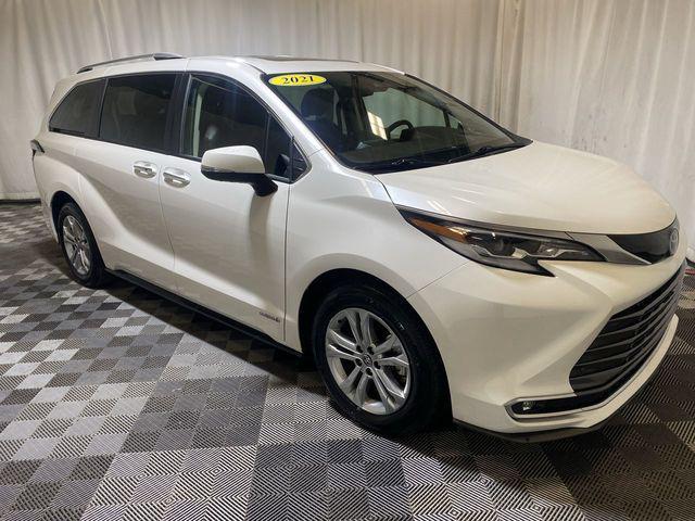 used 2021 Toyota Sienna car, priced at $42,000