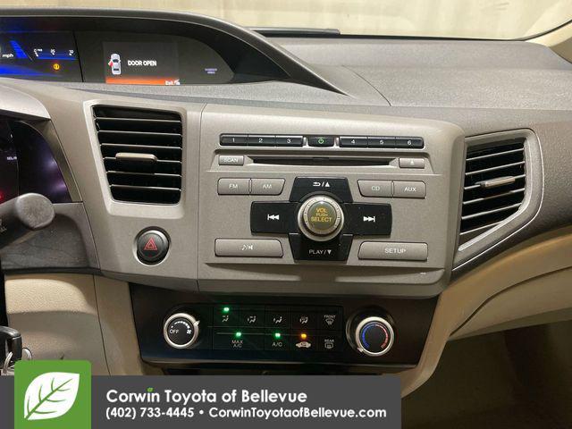 used 2012 Honda Civic car, priced at $10,800