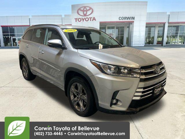 used 2019 Toyota Highlander car, priced at $28,000