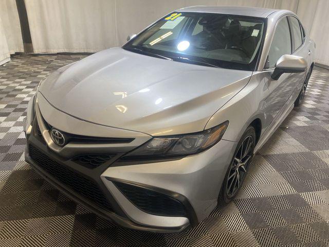 used 2021 Toyota Camry car, priced at $18,900