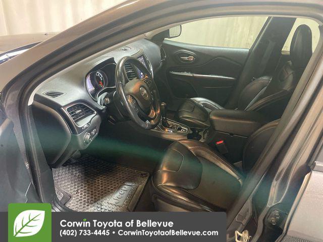 used 2019 Jeep Cherokee car, priced at $17,500