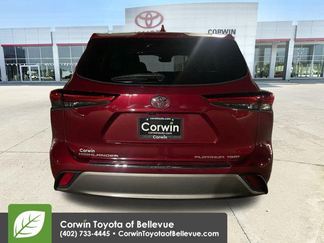 used 2021 Toyota Highlander car, priced at $36,500