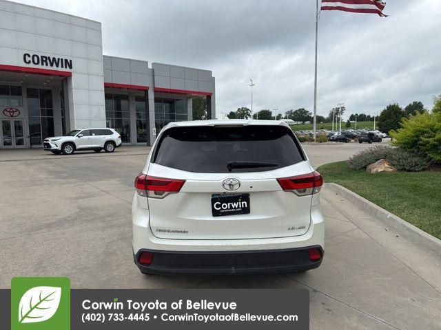 used 2019 Toyota Highlander car, priced at $18,500