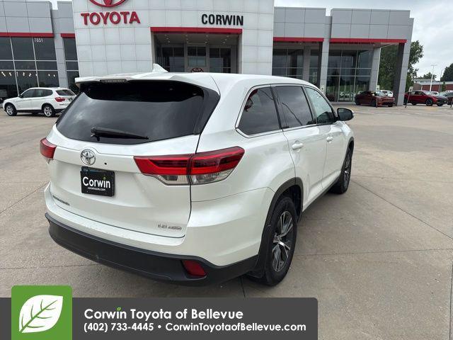used 2019 Toyota Highlander car, priced at $18,500