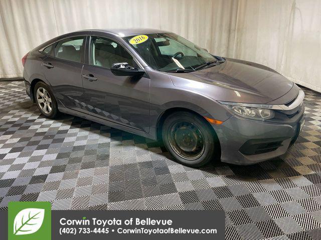 used 2016 Honda Civic car, priced at $11,000