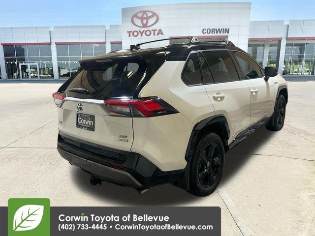 used 2021 Toyota RAV4 Hybrid car, priced at $18,950