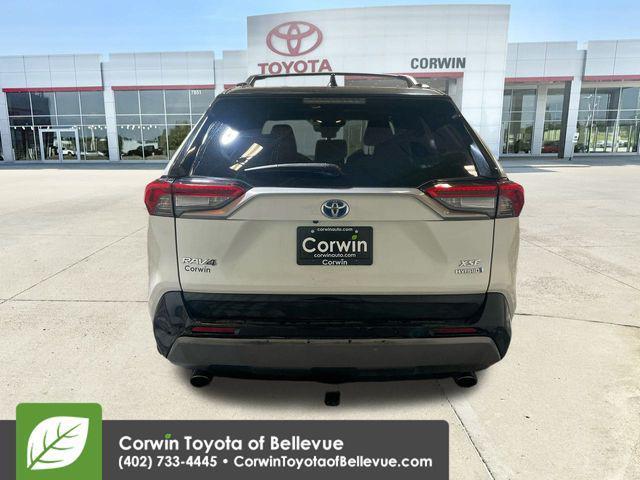 used 2021 Toyota RAV4 Hybrid car, priced at $18,950