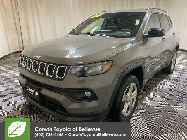 used 2024 Jeep Compass car, priced at $22,500