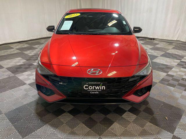 used 2022 Hyundai Elantra car, priced at $18,500