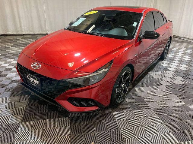 used 2022 Hyundai Elantra car, priced at $18,500