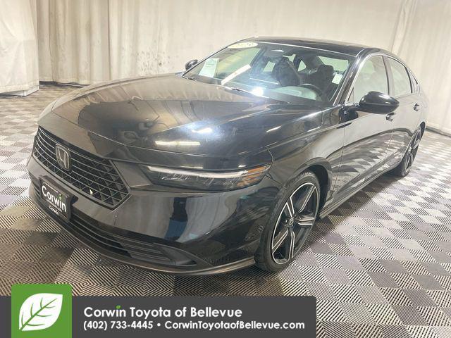 used 2023 Honda Accord Hybrid car, priced at $26,500