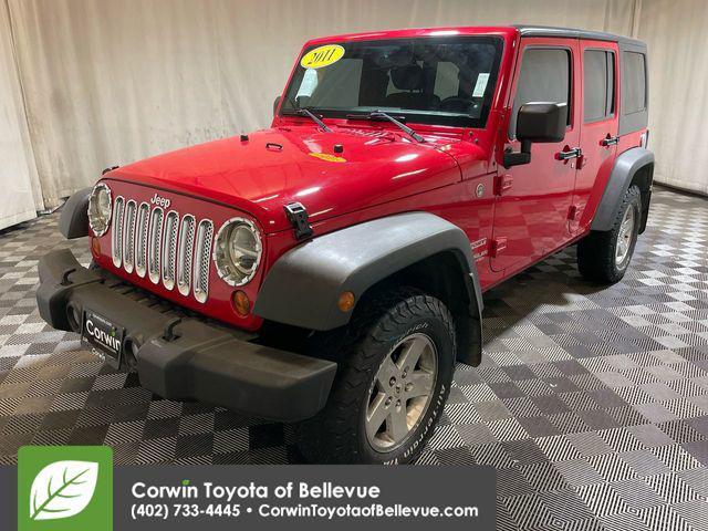 used 2011 Jeep Wrangler Unlimited car, priced at $13,250