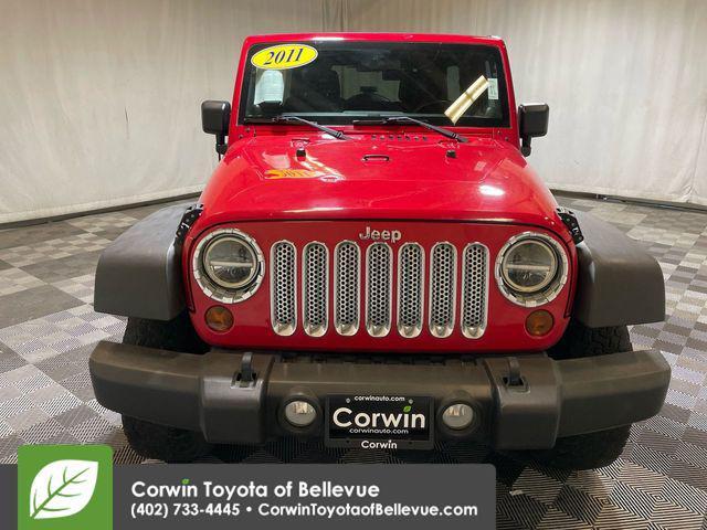 used 2011 Jeep Wrangler Unlimited car, priced at $13,250