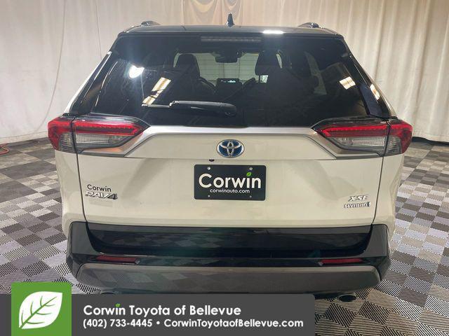 used 2021 Toyota RAV4 Hybrid car, priced at $28,000