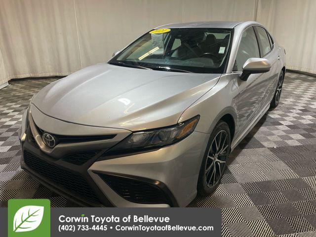 used 2021 Toyota Camry car, priced at $20,300