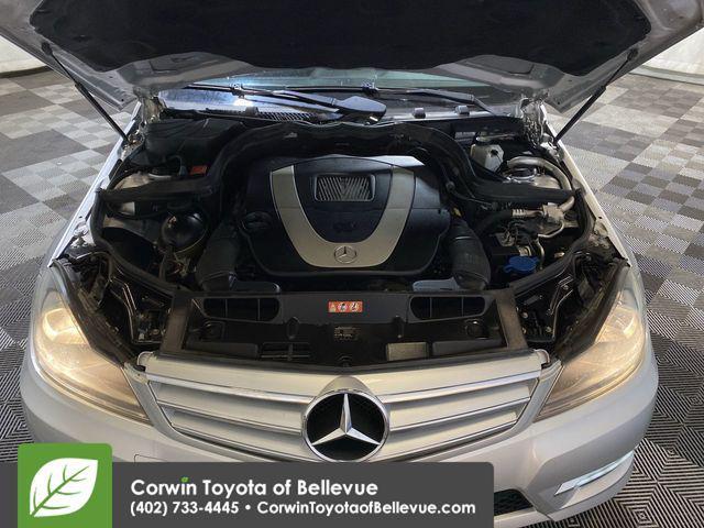 used 2012 Mercedes-Benz C-Class car, priced at $6,000