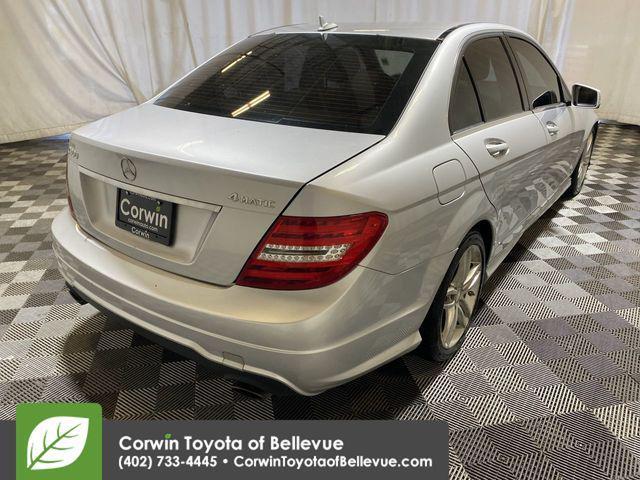 used 2012 Mercedes-Benz C-Class car, priced at $6,000