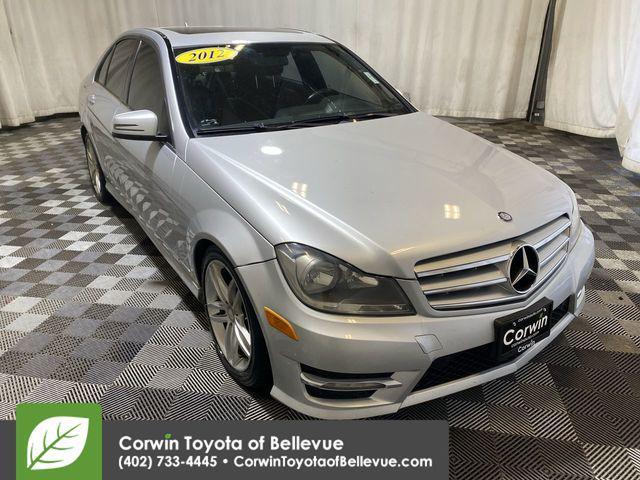 used 2012 Mercedes-Benz C-Class car, priced at $6,000