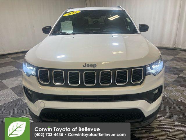 used 2024 Jeep Compass car, priced at $23,000