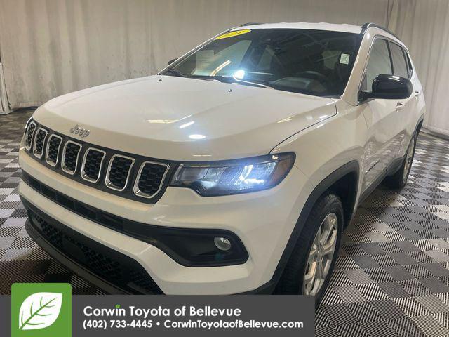 used 2024 Jeep Compass car, priced at $23,000