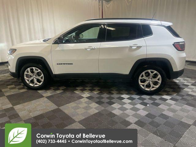 used 2024 Jeep Compass car, priced at $23,000