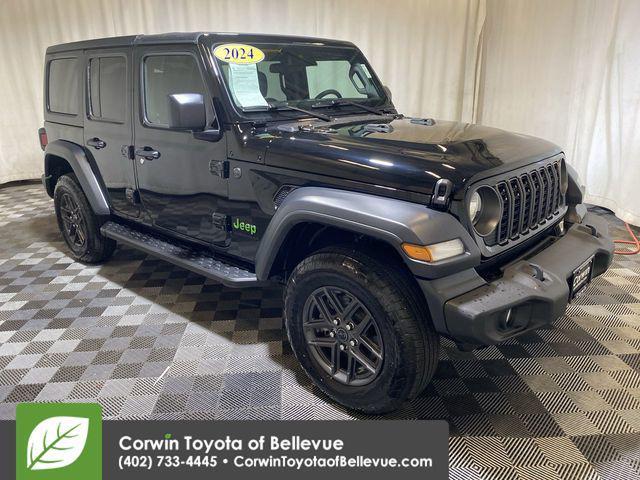 used 2024 Jeep Wrangler car, priced at $37,000