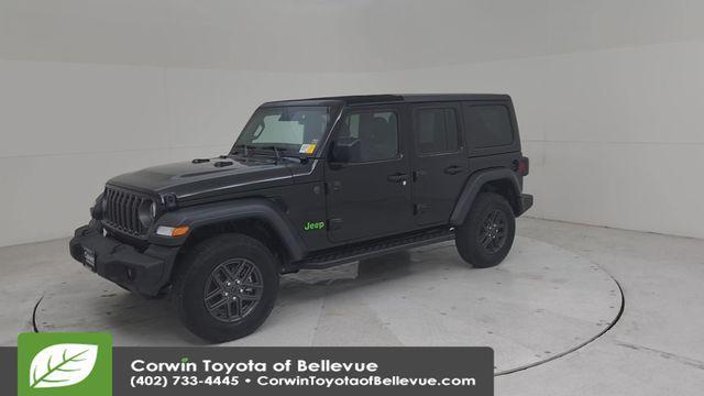 used 2024 Jeep Wrangler car, priced at $37,500
