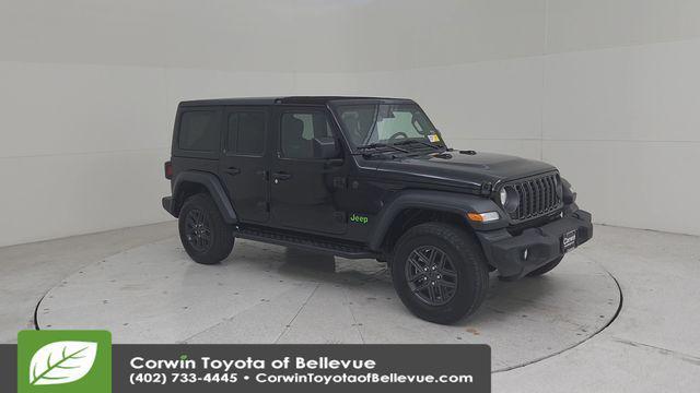 used 2024 Jeep Wrangler car, priced at $37,500