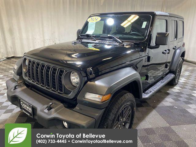 used 2024 Jeep Wrangler car, priced at $37,000