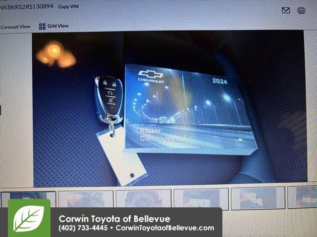 used 2024 Chevrolet Blazer car, priced at $37,500