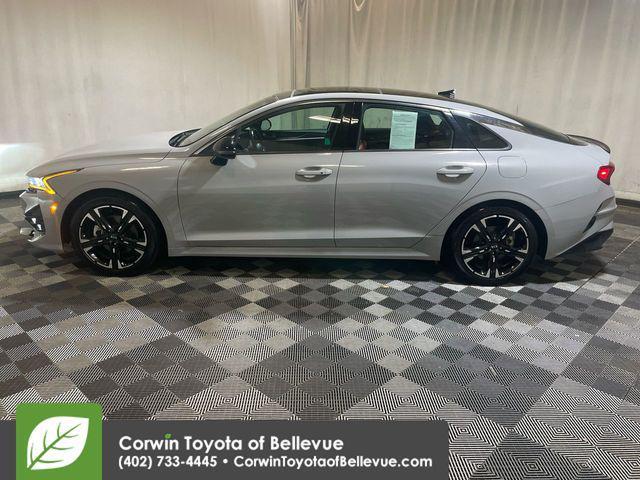 used 2021 Kia K5 car, priced at $22,500