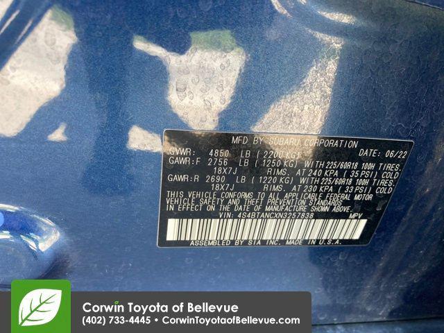 used 2022 Subaru Outback car, priced at $30,000