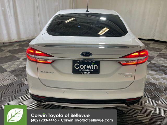 used 2017 Ford Fusion car, priced at $13,900