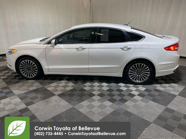 used 2017 Ford Fusion car, priced at $13,900