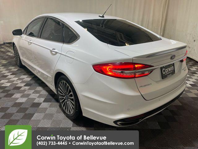 used 2017 Ford Fusion car, priced at $13,900