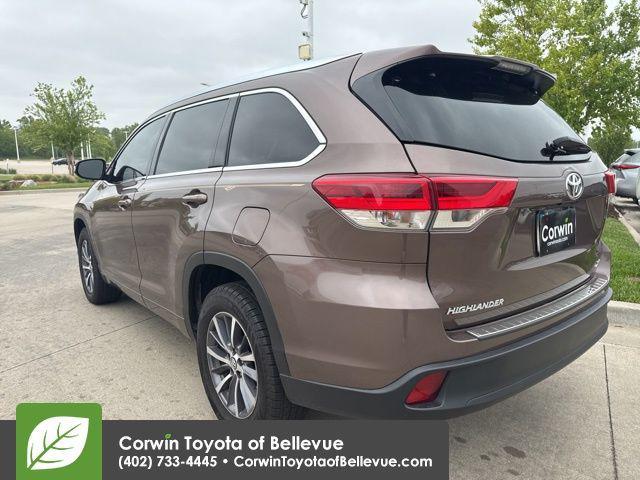 used 2018 Toyota Highlander car, priced at $25,500