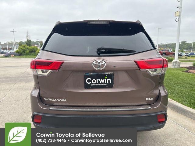used 2018 Toyota Highlander car, priced at $25,500
