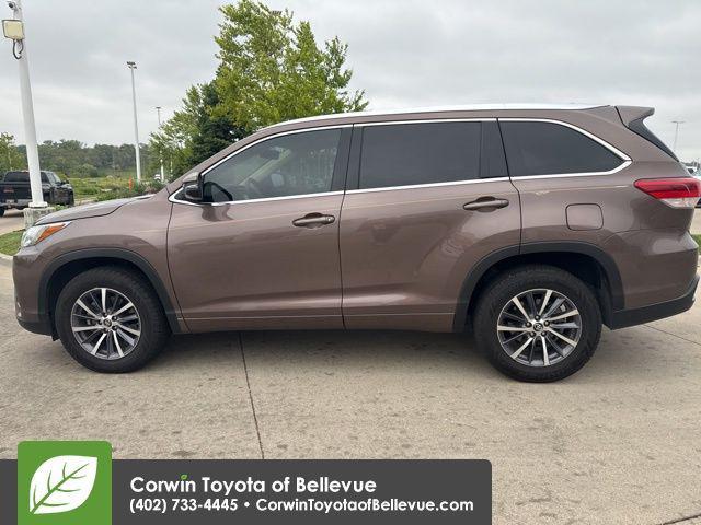 used 2018 Toyota Highlander car, priced at $25,500