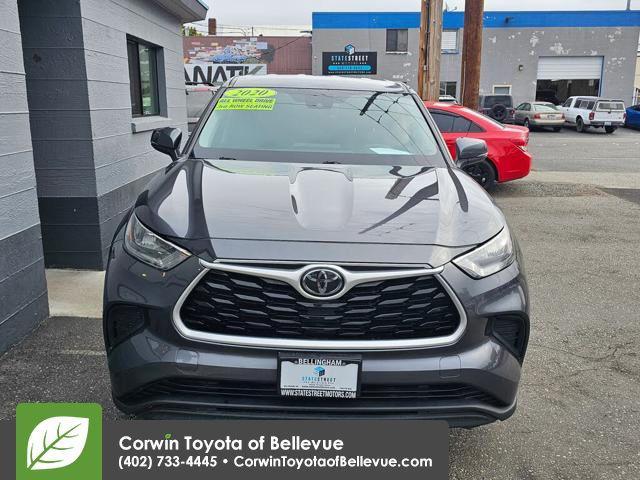 used 2020 Toyota Highlander car, priced at $28,300