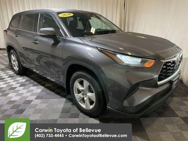 used 2020 Toyota Highlander car, priced at $28,300