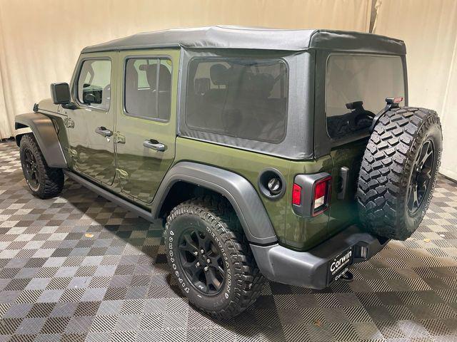 used 2023 Jeep Wrangler car, priced at $34,550