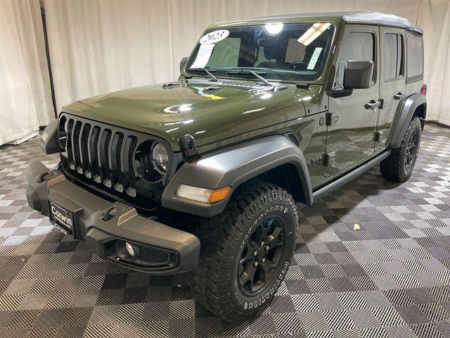 used 2023 Jeep Wrangler car, priced at $34,550