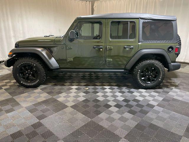 used 2023 Jeep Wrangler car, priced at $34,550