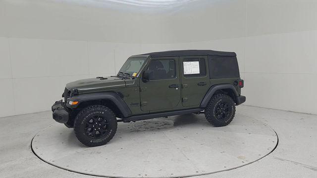 used 2023 Jeep Wrangler car, priced at $35,888