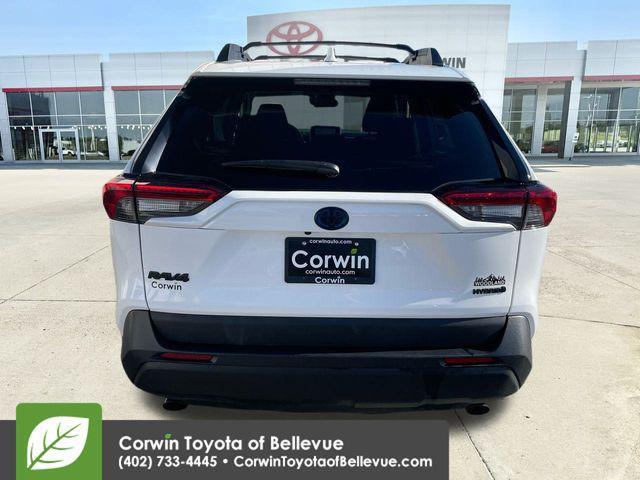 used 2023 Toyota RAV4 Hybrid car, priced at $34,500