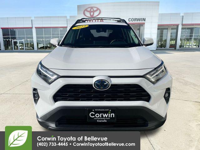 used 2023 Toyota RAV4 Hybrid car, priced at $34,500